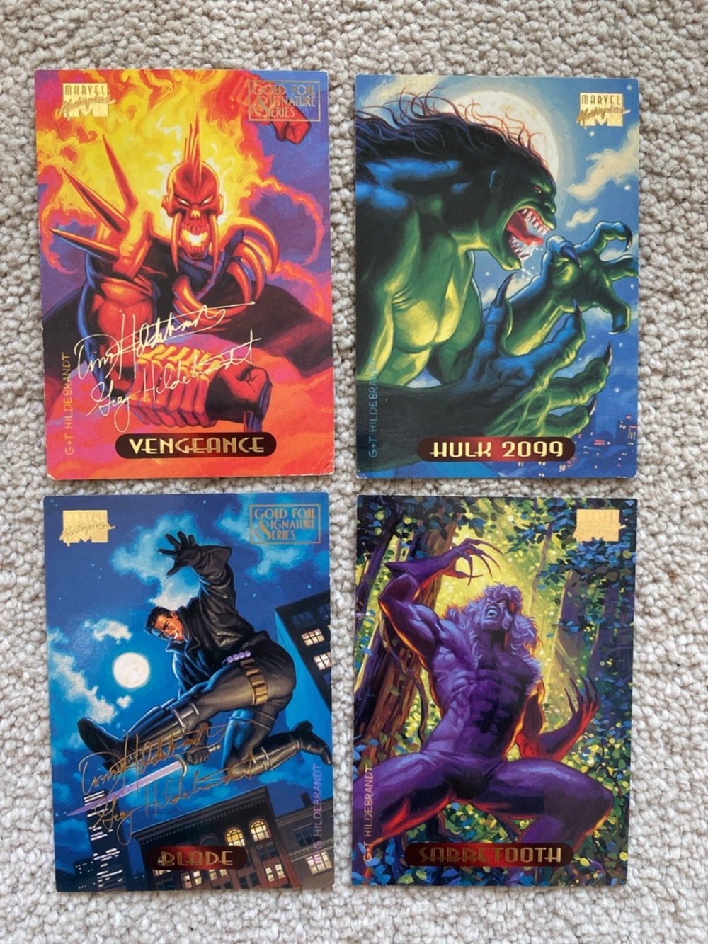 1994 Marvel Masterpieces Cards